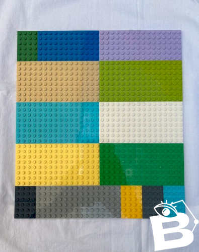 Lot de plaques Lego 25,5*28,5 cm toutes tailles toutes couleurs