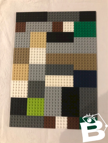 Lot de plaques Lego toutes tailles toutes couleurs
