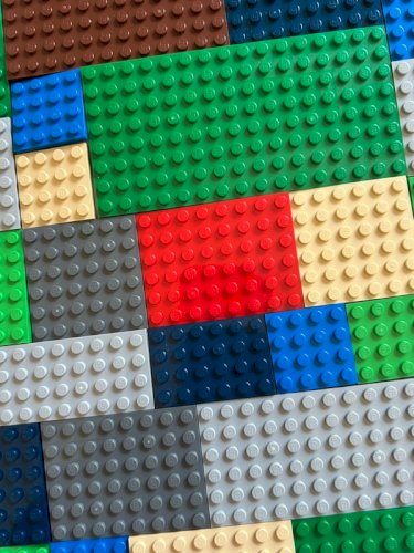 Lot de plaques Lego toutes tailles toutes couleurs