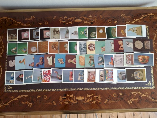 Lot de plus de 500 cartes postales de lancienne URSS : trésors des musées soviétiques
