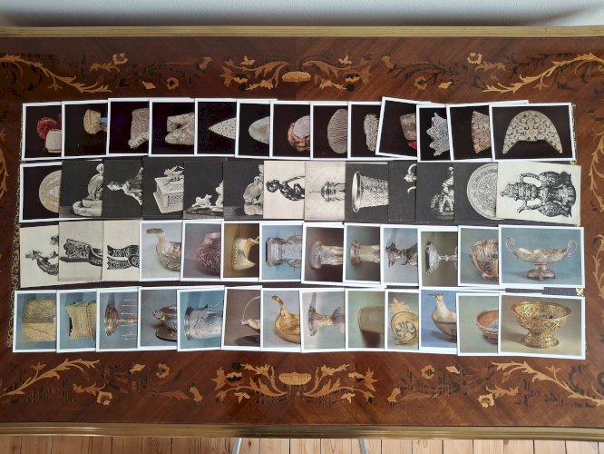 Lot de plus de 500 cartes postales de lancienne URSS : trésors des musées soviétiques