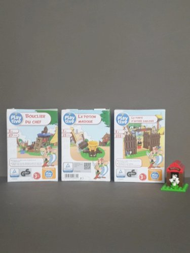 Lot de produits dérivés de la BD Astérix et Obélix