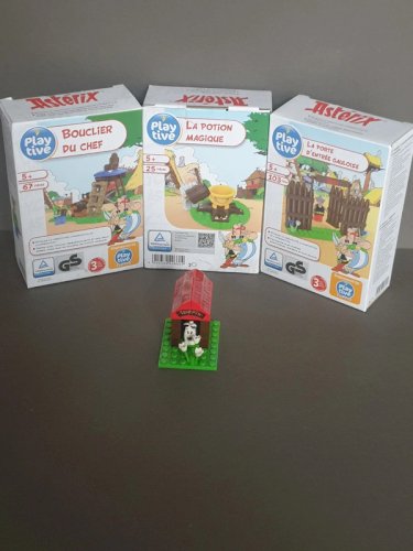Lot de produits dérivés de la BD Astérix et Obélix