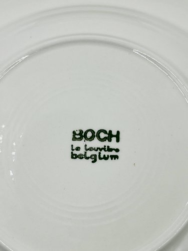 Lot de quatre assiettes creuses Boch Ronda 1970