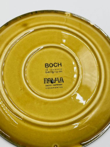 Lot de quatre tasses et sous tasses Boch  Palma vintage