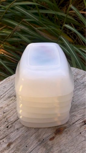 Lot de raviers Arcopal vintage motifs fleurs