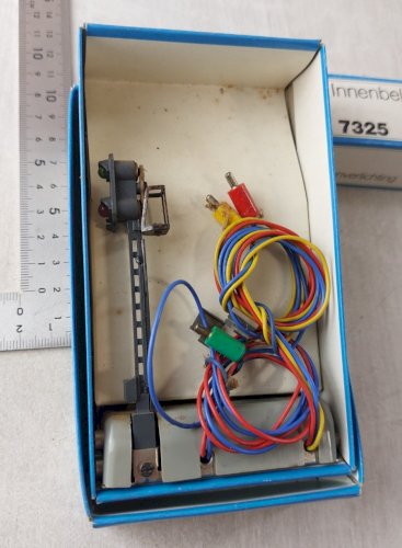 Lot de signal + lumières, Märklin, 7040 + 7325 + 5113, en HO