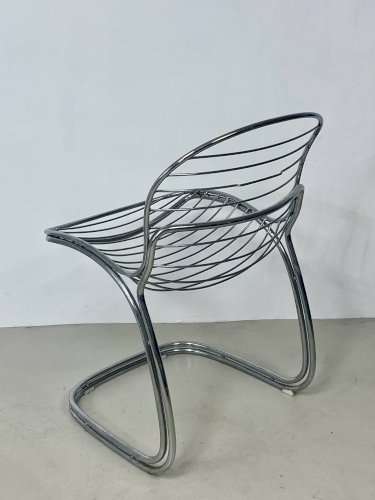 Lot de six chaises “Sabrina” – Gastone Rinaldi pour Rima Italie