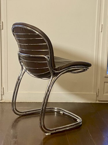 Lot de six chaises “Sabrina” – Gastone Rinaldi pour Rima Italie