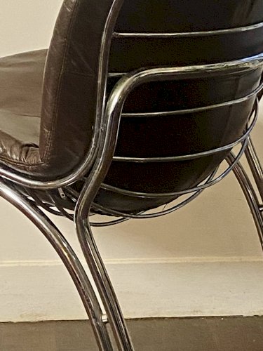 Lot de six chaises “Sabrina” – Gastone Rinaldi pour Rima Italie