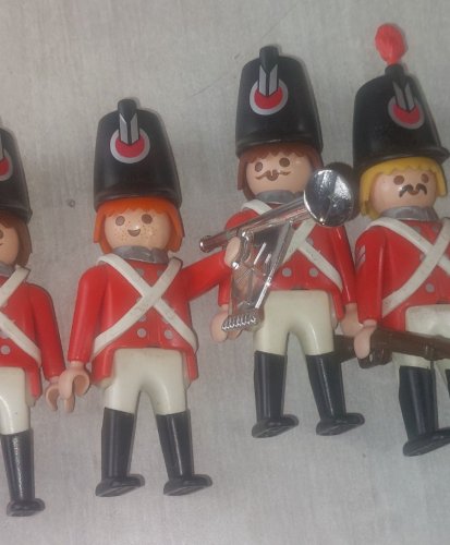 Lot de soldats Napoléon soldats anglais, Playmobil