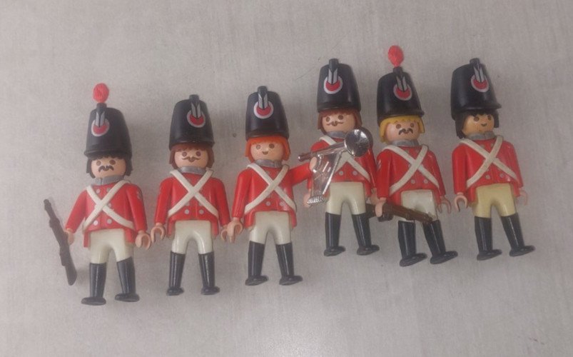 Lot de soldats Napoléon soldats anglais, Playmobil