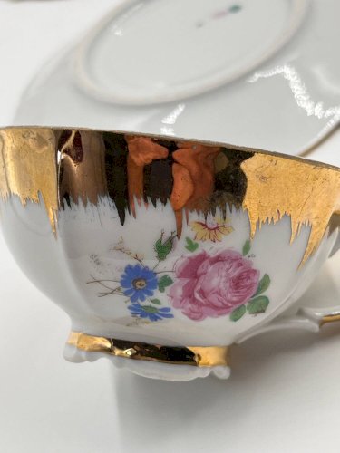Lot de tasses et sous tasses  Bavaria