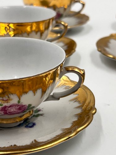 Lot de tasses et sous tasses  Bavaria