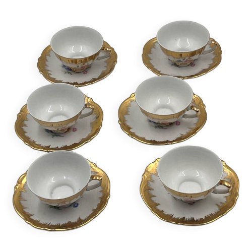 Lot de tasses et sous tasses  Bavaria