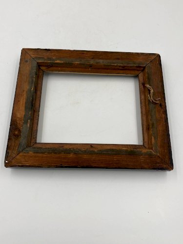 Lot de trois cadres en bois