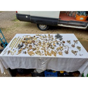 Lot of Bronze and Brass decorative elements