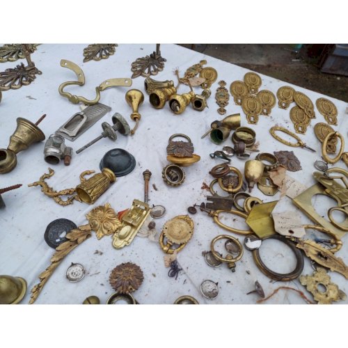 Lot déléments de déco Bronze et Laiton