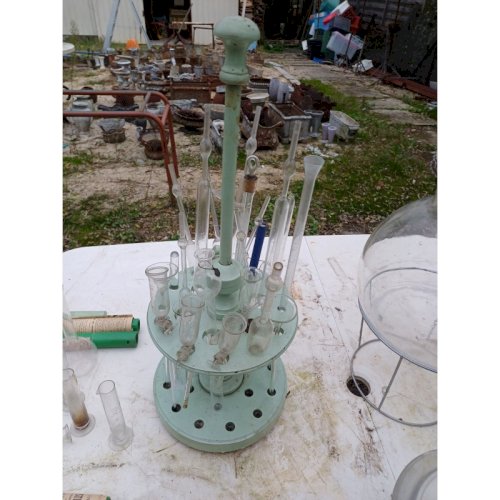 Lot déléments de Laboratoire en Verre