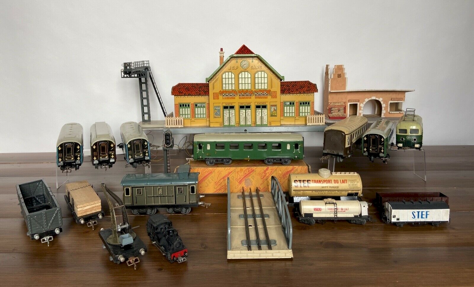 Ancienne Locomotive à Vapeur JEP En Métal – Moteur AP5 Série 60, Jouet Français
