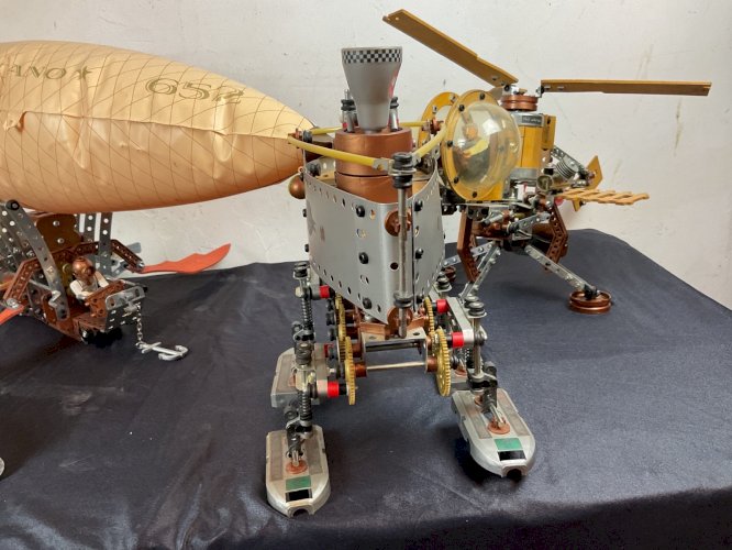 Lot Meccano Crazy Inventors 7650-8650-8651-6651