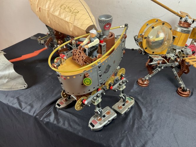 Lot Meccano Crazy Inventors 7650-8650-8651-6651