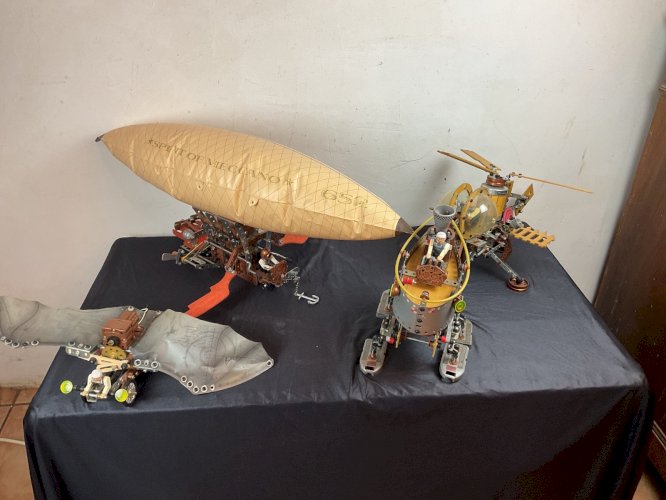 Lot Meccano Crazy Inventors 7650-8650-8651-6651