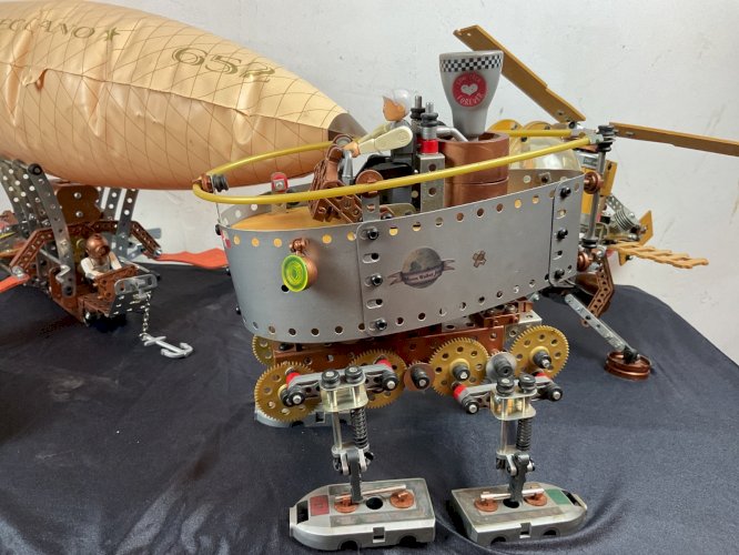 Lot Meccano Crazy Inventors 7650-8650-8651-6651