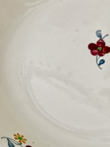 Lot n° 1 - Plat de service creux Mary Lou - 30,2 cm - Digoin Sarreguemines