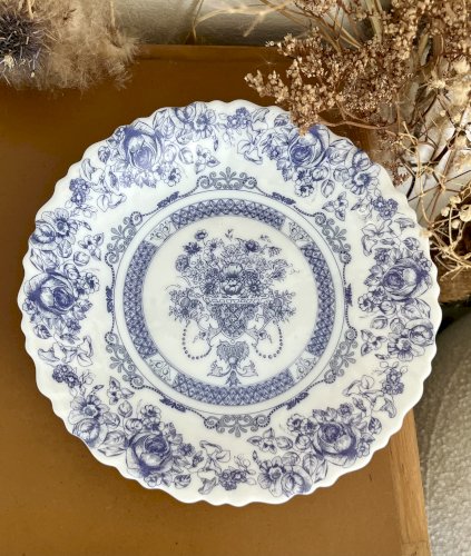 Lot n° 40 - 6 assiettes creuses calottes Honorine - 20,5 cm - Arcopal