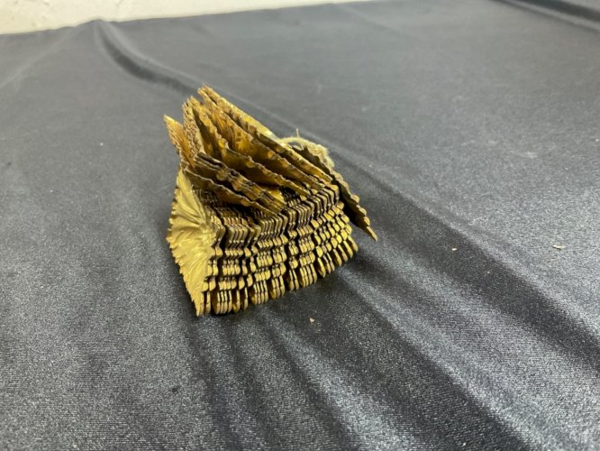 Lot  Ornements en bronze , laiton repoussé  de meuble ancien XIX ème