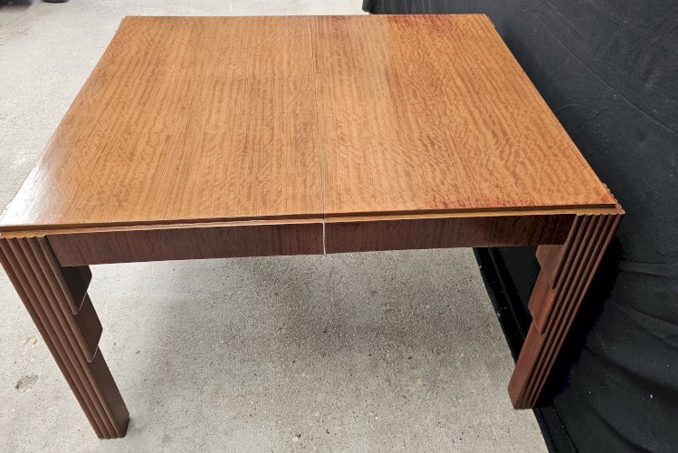 Lot table et ses 6 chaises Art déco de Saddier & fils