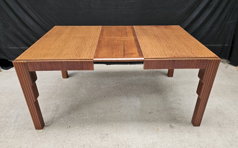Lot table et ses 6 chaises Art déco de Saddier & fils