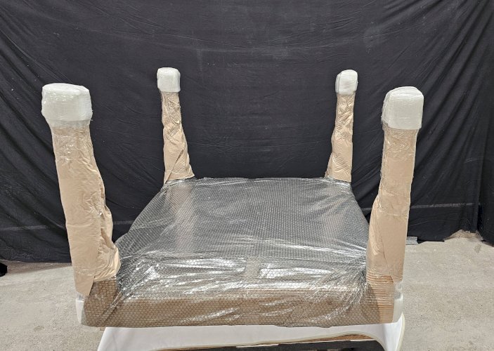 Lot table et ses 6 chaises Art déco de Saddier & fils