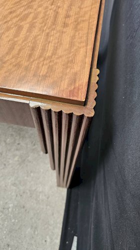 Lot table et ses 6 chaises Art déco de Saddier & fils