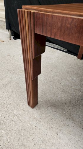 Lot table et ses 6 chaises Art déco de Saddier & fils