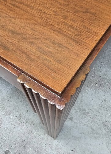 Lot table et ses 6 chaises Art déco de Saddier & fils