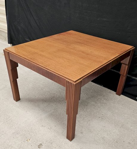 Lot table et ses 6 chaises Art déco de Saddier & fils