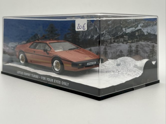 Lotus Esprit Turbo Rien Que Pour Vos Yeux James Bond 1/43 Eaglemoss