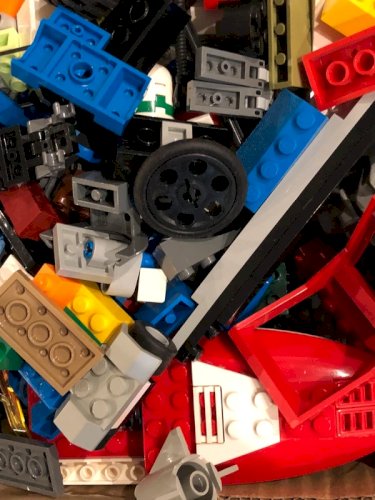 Lot/vrac 1,7 kg de pièces de Lego officiels