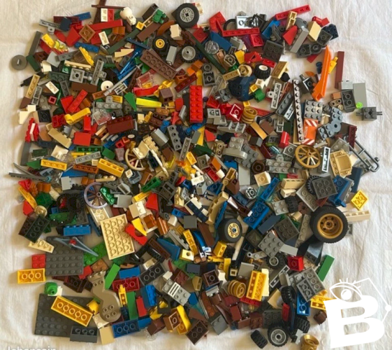 Lot/vrac de 1000 pièces de Lego officiel