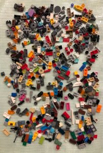 Lot/vrac de 500 pièces de finition Lego