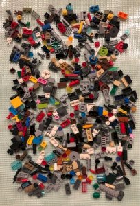 Lot/vrac de 500 pièces de finition Lego