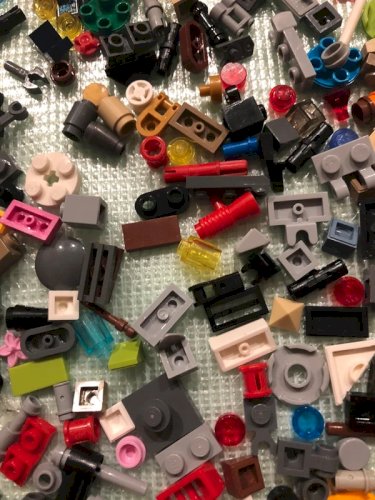Lot/vrac de 500 pièces de finition Lego