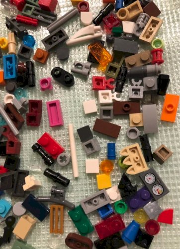 Lot/vrac de 500 pièces de finition Lego