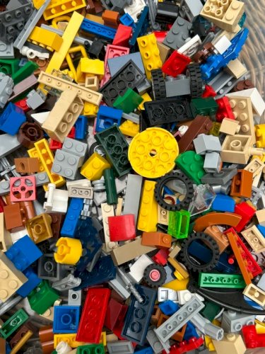 Lot/vrac de 600 pièces de Lego officiel plus set 30698 neuf