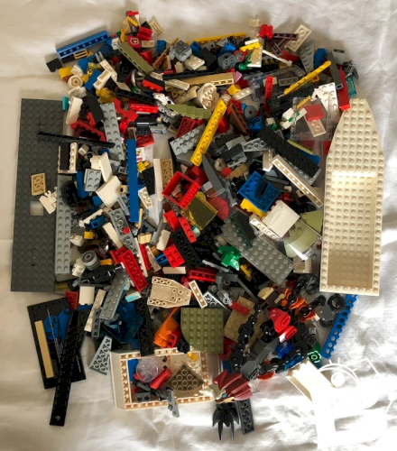 Lot/vrac de pièces de Lego 1,150 kg