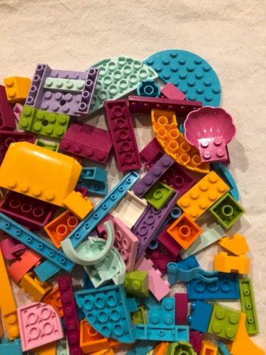 Lot/vrac de pièces de Lego flashys et acidulées