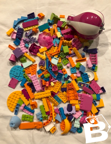 Lot/vrac de pièces de Lego flashys et acidulés