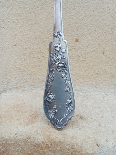 Louche ancienne motif floraux ancienne 